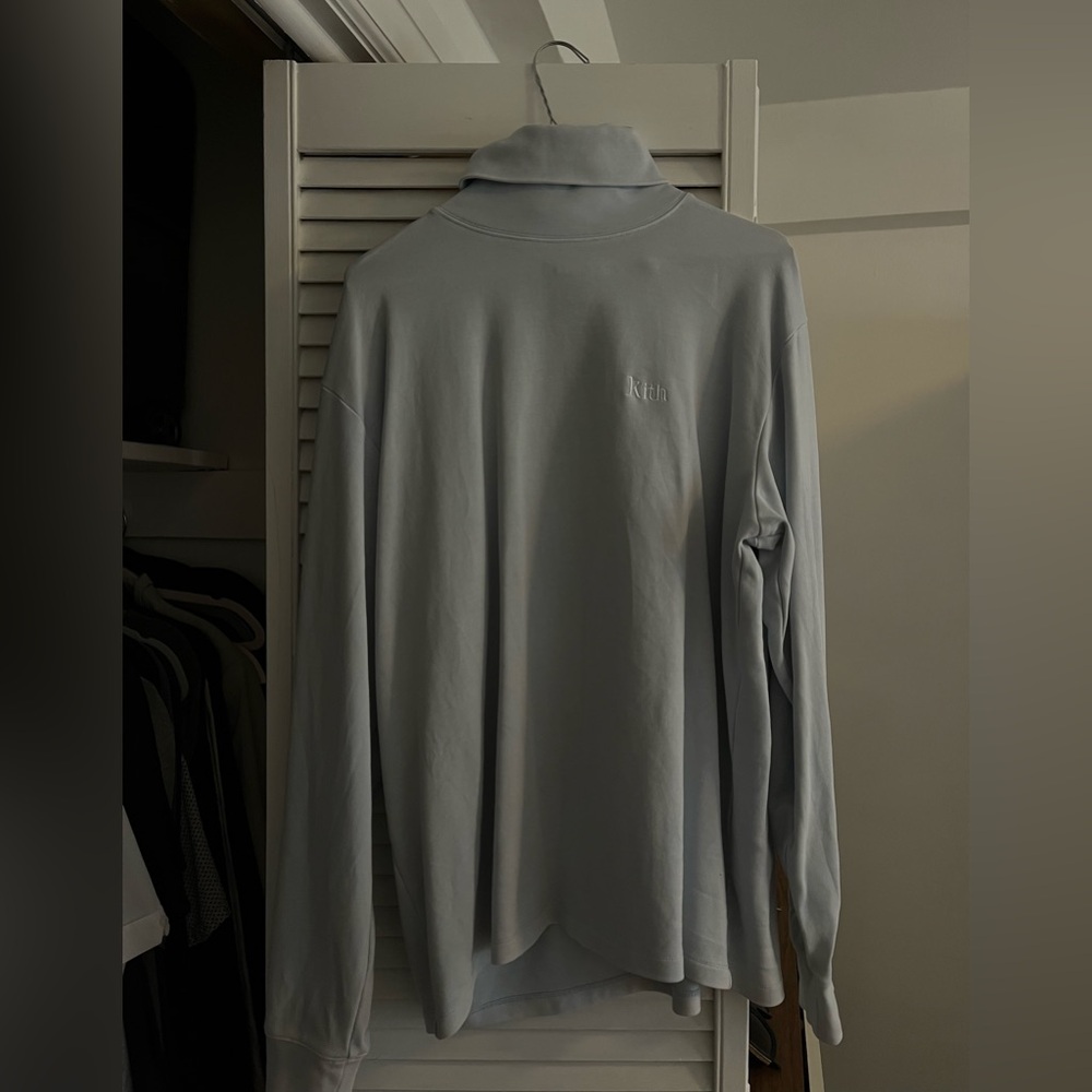 Men’s Baby Blue Kith Turtleneck Sweater